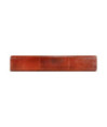 Bancă Bok gimnastică maro 160 cm piele naturală/lemn acacia, cu aspect vintage - WOODBB1292 Bancă Bok gimnastică maro 160 cm piele naturală/lemn acacia, cu aspect vintage - WOODBB1292