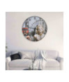 Ceas de perete vintage Marilyn Monroe, 60 cm, cu aspect retro - WOODBB1294
