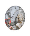 Ceas de perete vintage Marilyn Monroe, 60 cm, cu aspect retro - WOODBB1294