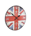 Ceas de perete vintage UK, 30 cm, cu aspect retro - WOODBB1310