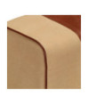 Bancă Bok gimnastică maro 38 cm piele naturală/lemn masiv mango, cu aspect vintage - WOODBB1323 Bancă Bok gimnastică maro 38 cm piele naturală/lemn masiv mango, cu aspect vintage - WOODBB1323