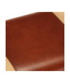 Bancă Bok gimnastică maro 58cm piele naturală/lemn masiv mango, cu aspect vintage - WOODBB1324 Bancă Bok gimnastică maro 58cm piele naturală/lemn masiv mango, cu aspect vintage - WOODBB1324