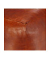 Taburet, cafeniu, 40x40x40 cm piele naturală de capră - WOODBB1347 Taburet, cafeniu, 40x40x40 cm piele naturală de capră - WOODBB1347