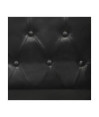 Fotoliu, negru, piele naturală, cu aspect vintage - WOODBB1349 Fotoliu, negru, piele naturală, cu aspect vintage - WOODBB1349