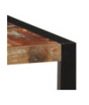 Masă de bucătărie, 160 x 80 x 75 cm, lemn reciclat, cu aspect retro - WOODBB152 Masă de bucătărie, 160 x 80 x 75 cm, lemn reciclat, cu aspect retro - WOODBB152