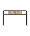 Masă consolă, 118 x 30 x 75 cm, lemn reciclat, cu aspect vintage - WOODBB154 Masă consolă, 118 x 30 x 75 cm, lemn reciclat, cu aspect vintage - WOODBB154