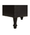 Fotoliu, negru, piele naturală - WOODBB1374