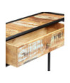 Masă consolă, 118 x 30 x 75 cm, lemn reciclat, cu aspect vintage - WOODBB154 Masă consolă, 118 x 30 x 75 cm, lemn reciclat, cu aspect vintage - WOODBB154