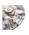 Ceas de perete vintage Marilyn Monroe, 30 cm, cu aspect retro - WOODBB1388