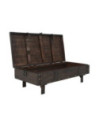 Măsuță de cafea din placaj, stil vintage, 120 x 55 x 35 cm, cu aspect antichizat - WOODBB1389 Măsuță de cafea din placaj, stil vintage, 120 x 55 x 35 cm, cu aspect antichizat - WOODBB1389