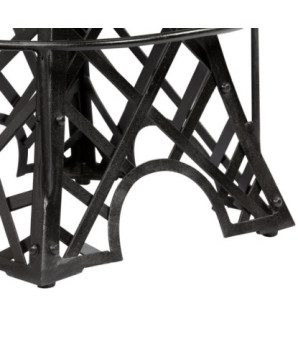 Scaune de bar, 2 buc., piele naturală, cu aspect industrial - WOODBB1392
