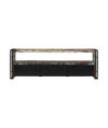 Comodă TV cu picioare, aspect vintage, din lemn masiv reciclat, 120 x 30 x 40 cm, handmade
