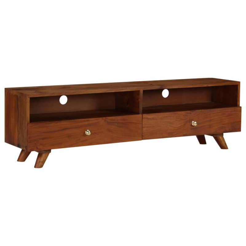 Comodă TV cu picioare, aspect retro, din lemn masiv reciclat, 140 x 30 x 40 cm, handmade Comodă TV cu picioare, aspect retro, din lemn masiv reciclat, 140 x 30 x 40 cm, handmade