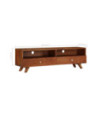 Comodă TV cu picioare, aspect retro, din lemn masiv reciclat, 140 x 30 x 40 cm, handmade Comodă TV cu picioare, aspect retro, din lemn masiv reciclat, 140 x 30 x 40 cm, handmade