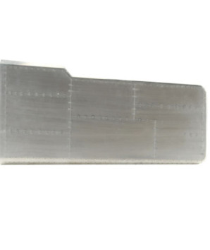 Birou de scris aviator vintage, stil aviație, 120x60x76 cm, cu aspect industrial - WOODBB1457