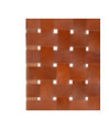 Scaun pliant împletit, maro, piele naturală, cu aspect rustic - WOODBB1461 Scaun pliant împletit, maro, piele naturală, cu aspect rustic - WOODBB1461