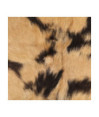 Scaune de bar, 2 buc., maro, lemn mango brut și piele naturală - WOODBB1467 Scaune de bar, 2 buc., maro, lemn mango brut și piele naturală - WOODBB1467