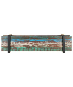 Comodă TV cu picioare, aspect industrial, din lemn masiv reciclat, 160 x 40 x 40 cm, handmade