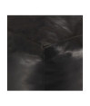 Fotoliu puf, negru, 40 x 40 x 40 cm, piele naturală de capră - WOODBB1479 Fotoliu puf, negru, 40 x 40 x 40 cm, piele naturală de capră - WOODBB1479