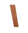 Scaune de bar, 2 buc., piele naturală și lemn masiv de acacia, cu aspect retro - WOODBB1496