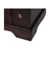 Cufăr vintage din lemn, 66 x 38 x 40 cm, cu aspect antichizat - WOODBB1499