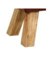 Bancă Bok gimnastică maro 110cm piele naturală/lemn masiv mango, cu aspect vintage - WOODBB1501