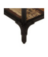 Comodă TV cu picioare, aspect vintage, din lemn masiv reciclat, 150x30x41 cm, handmade