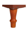 Fotoliu, maro, piele naturală, cu aspect vintage - WOODBB1537 Fotoliu, maro, piele naturală, cu aspect vintage - WOODBB1537