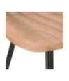 Scaune de bar, 4 buc., maro, piele naturală, cu aspect industrial - WOODBB1560 Scaune de bar, 4 buc., maro, piele naturală, cu aspect industrial - WOODBB1560