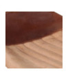 Scaune de bar, 4 buc., maro, piele naturală, cu aspect industrial - WOODBB1560 Scaune de bar, 4 buc., maro, piele naturală, cu aspect industrial - WOODBB1560