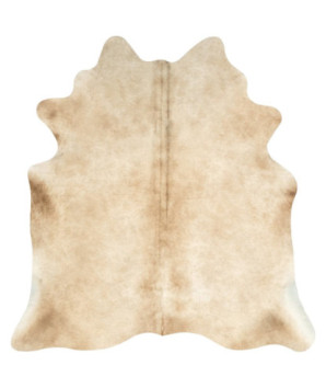 Covor, bej, 180x220 cm, piele naturală de vacă - WOODBB1579