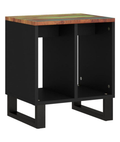 Noptieră, 40x31x46cm, lemn reciclat/lemn prelucrat - WOODBB174