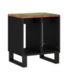 Noptieră, 40x31x46cm, lemn reciclat/lemn prelucrat - WOODBB174 Noptieră, 40x31x46cm, lemn reciclat/lemn prelucrat - WOODBB174