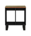 Noptieră, 40x31x46cm, lemn reciclat/lemn prelucrat - WOODBB174 Noptieră, 40x31x46cm, lemn reciclat/lemn prelucrat - WOODBB174
