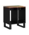 Noptieră, 40x31x46cm, lemn reciclat/lemn prelucrat - WOODBB174 Noptieră, 40x31x46cm, lemn reciclat/lemn prelucrat - WOODBB174
