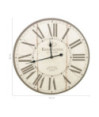 Ceas de perete vintage London, 60 cm, cu aspect retro - WOODBB1636