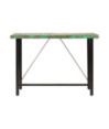 Masă cu aspect vintage, din lemn masiv reciclat, dreptunghiulară, 150x70x107 cm Masă cu aspect vintage, din lemn masiv reciclat, dreptunghiulară, 150x70x107 cm