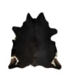 Covor, negru, 180x220 cm, piele naturală de vacă - WOODBB1682 Covor, negru, 180x220 cm, piele naturală de vacă - WOODBB1682