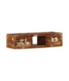 Comodă TV montată pe perete 100x32x25 cm, lemn reciclat - WOODBB1685 Comodă TV montată pe perete 100x32x25 cm, lemn reciclat - WOODBB1685