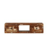 Comodă TV montată pe perete 100x32x25 cm, lemn reciclat - WOODBB1685 Comodă TV montată pe perete 100x32x25 cm, lemn reciclat - WOODBB1685