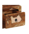 Comodă TV montată pe perete 100x32x25 cm, lemn reciclat - WOODBB1685 Comodă TV montată pe perete 100x32x25 cm, lemn reciclat - WOODBB1685