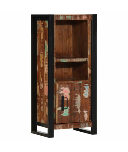 Dulap de baie, 40x30x90 cm, lemn reciclat - WOODBB1687