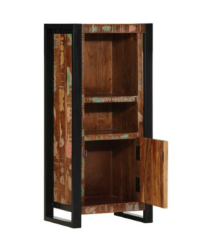 Dulap de baie, 40x30x90 cm, lemn reciclat - WOODBB1687