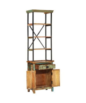 Dulap înalt, 55x30x180 cm, lemn reciclat - WOODBB1713