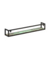 Rafturi de perete, 2 buc., 120 cm, lemn reciclat, cu aspect industrial - WOODBB190