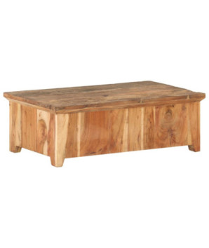 Masă de cafea, 90 x 50 x 31 cm, lemn reciclat, cu aspect vintage - WOODBB192