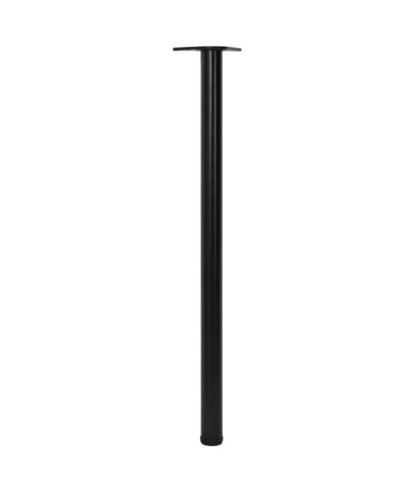 Picioare de masă reglabile pe înălțime 4 buc., negru, 1100 m - WOODBB1873