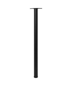 Picioare de masă reglabile pe înălțime 4 buc., negru, 1100 m - WOODBB1873