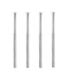 Picioare de masă telescopice, 4 buc., crom, 710 mm-1100 mm - WOODBB1882 Picioare de masă telescopice, 4 buc., crom, 710 mm-1100 mm - WOODBB1882