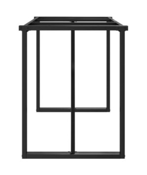 Picioare masă de sufragerie O-Frame 120x60x73 cm Oţel, cu aspect industrial - WOODBB1883